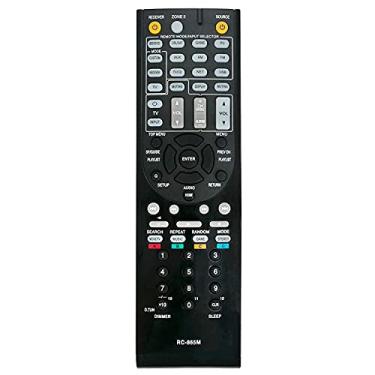 Imagem de Controle remoto de substituição RC-865M para receptor AV Onkyo TX-NR525 TXNR525