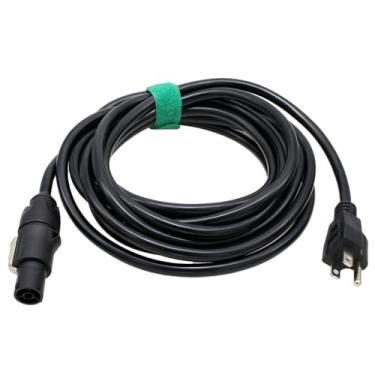 Imagem de HangTon Cabo de alimentação CA para Aputure Storm 1200x, LS 1200d 600d 600x 600c Pro, 300x C300d C120d II Controller, Nova P600c P300 Light, Neutrik PowerCON 100-240V Entrada 4m