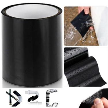 Imagem de Super Fita Adesiva Repara Cano Piscinas Vazamentos Cola Tudo Veda Cano