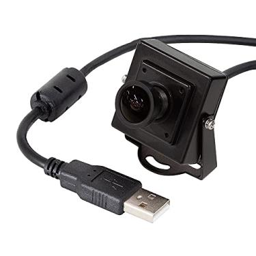 Imagem de Arducam Câmera Usb Grande Angular de 16 Mp com Caixa de Metal, 1/2,8 "Cmos Imx298 Mini Uvc Usb2.0 4K Webcam de Vídeo com Microfone, com Cabo de 3,3 Pés/1 M para Laptop