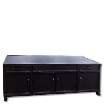 Imagem de Rack Para Tv Manhattan - Estilo Industrial Em Ferro - Seu Bento Mobili