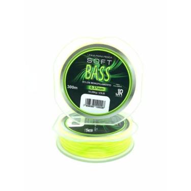 Imagem de Linha Soft Bass Amarela 300m 0.40mm - JR Pesca