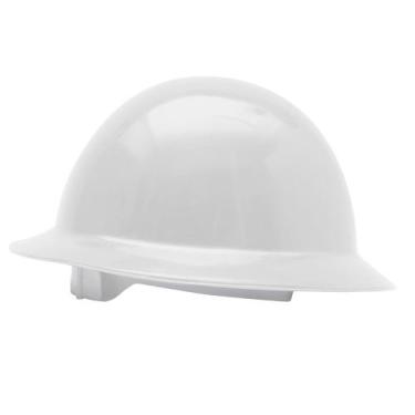 Imagem de Capacete de Segurança tipo Eletricista Aba Total Branco - Plastcor