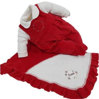 Imagem de Saida de Maternidade Plush Bebê Menina Zafielo Luxo Ref 2020, P ( 2 - 