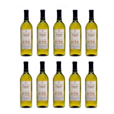 Imagem de Kit 10 Garrafas Vinho Branco Seco Niágara Vinícola Masotti
