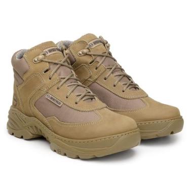 Imagem de Bota masculina evoque cano curto em couro bovino resistente - SPECTRUN