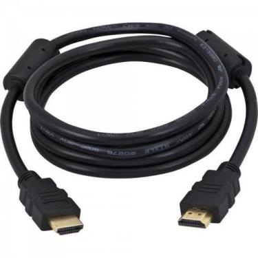 Imagem de Cabo HDMI 4K Com Filtro 5 metros CBHM0021 Preto STORM