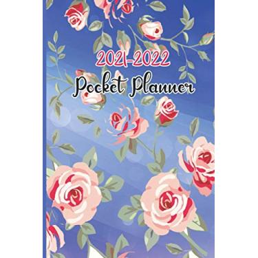 Imagem de Pocket Planner 2021-2022: Two Year Schedule Calendar & Journal with To-Do's, Vision Boards & More, Tropical Floral Monthly Agenda, Calendar, Organizer | With Phone Book, Password Log, and Notebook |