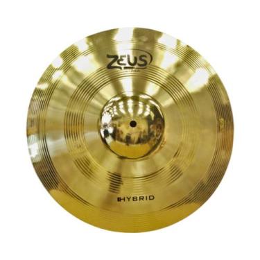 Imagem de Prato de Bateria Crash 18 poelgadas Hybrid ZHC18 - Zeus