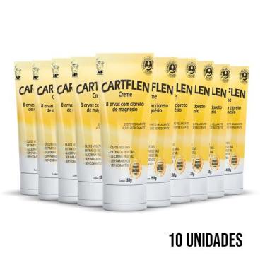 Imagem de 10x cartflen creme massagem cloreto de magnesio - HF Suplements