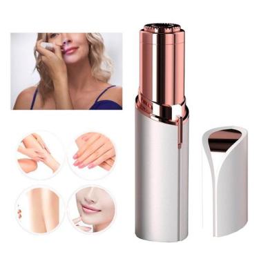 Imagem de Depiladora Facial Batom Remove Pelos Do Rosto Eficiente - PORTATIL