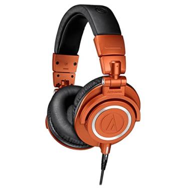 Imagem de audio-technica, FONE DE OUVIDO AUDIO-TECHNICA PROFISSIONAL P/MONITORAMENTO - ATH-M50XMO Edição Limitada, Laranja metálica