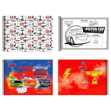 Imagem de Caderno de Cartografia Desenho Foroni Espiral Capa Flexível 48 Folhas 