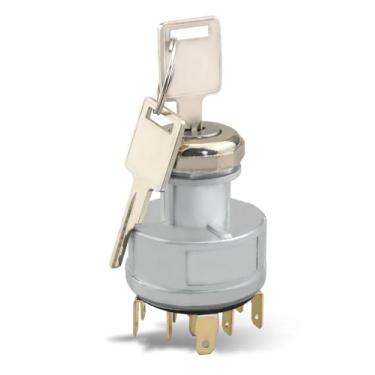 Imagem de Interruptor de ignição de 12V 30A adequado para caminhões internacionais série 4000 8000, substituição 1652306C91 463032C91 1652307C91, com 2 chaves 11 pinos e 4 posições