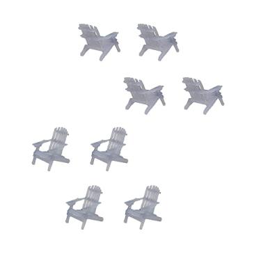 Imagem de Outland Models Conjunto de cadeiras Adirondack para cenário ferroviário escala 1:87 HO
