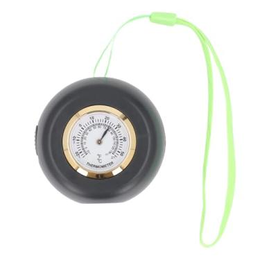 Imagem de Termômetro para ambientes internos e externos, medidor de temperatura 2 em 1, higrômetro, termômetro de luz portátil para quarto de bebê