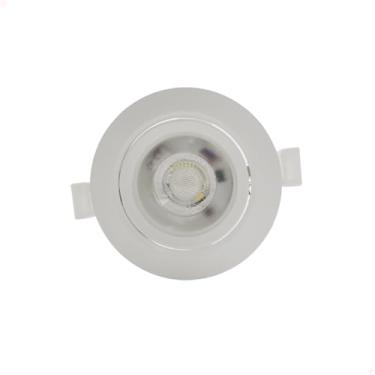 Imagem de Spot Led Embutir Redondo 5w Bivolt 3000k Branco Quente