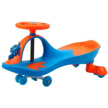 Imagem de Carrinho De Rolimã Infantil Super Pivot-car Luz Led E Som Suporta 110K