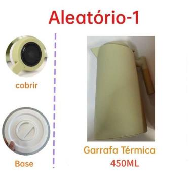Imagem de Garrafa Térmica de água 1 Litro Com Termômetro Led Para Chás / Café De