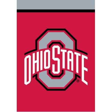 Imagem de Bandeira de jardim Briarwood Lane Ohio State Buckeyes NCAA licenciada 31,75 x 45,72 cm