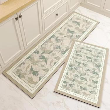 Imagem de Tapete para cozinha, tapete de couro PVC, tapete para os pés, flor rosa, decoração para casa (1 peça - 200x300 cm/FQ978-P)