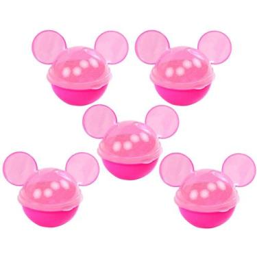 Imagem de Kit 2 Porta Mix p/ Doces Orelhas Minnie e Lembranças Festas - Plasútil