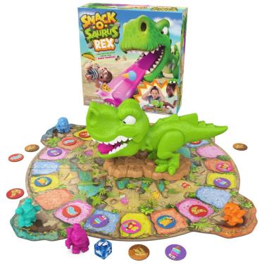 Imagem de Jogo de Tabuleiro Spin Master Games Snack-O-Saurus Rex Kids 5+