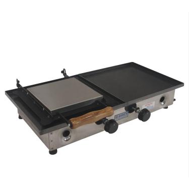 Imagem de Chapa Sanduicheira 60 Cm Metal Brey Com Prensa Sdp-640