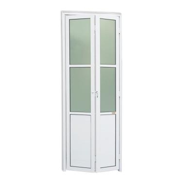 Imagem de Porta Camarão Meia Lambril Meia Vidrão Linha 25 Vidro Boreal 210cm X 70cm Brimak Branco