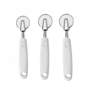 Imagem de Kit 2 Carretilha Corta e Fecha Pastel Cortador Fechador De Massas(Kit 3)