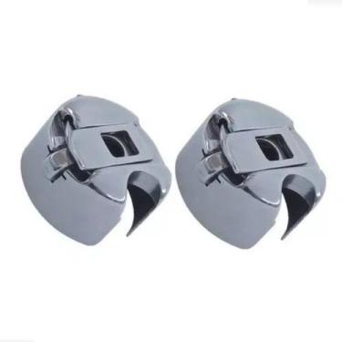 Imagem de Kit 2 Caixas De Bobina Para Máquina Reta Costura Industrial - Q.X.Yun