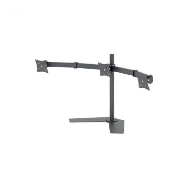 Imagem de Suporte De Mesa Articulado Multivisao Com Inclinacao Para Tres Monitores De 10 A 24