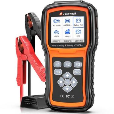 Imagem de Testador de Bateria e Scanner OBD2 FOXWELL NT630 Pro 2 em 1 - 12V
