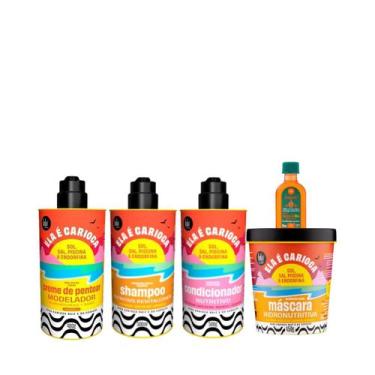 Imagem de Kit Lola Ela é Carioca Shampoo + Condicionador + Mascara + Cpp 3ABC + 