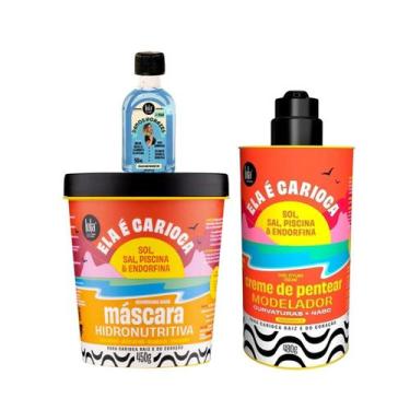 Imagem de Kit Lola Ela é Carioca Masc 450ml + Cpp 4ABC 480ml + Danos Vorazes Óle