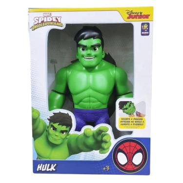 Imagem de Boneco Hulk Grande 45cm Spidey Amazing Friends