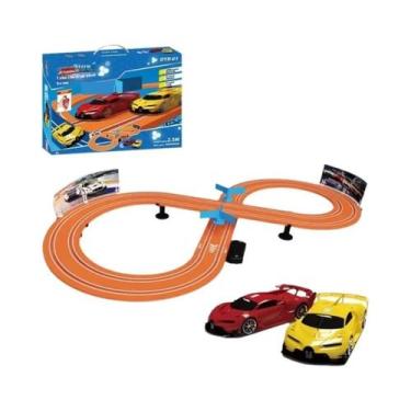 Imagem de Conjunto De Brinquedo De Circuito Autorama Com Pista De Corrida De Con