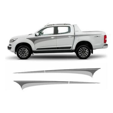 Imagem de Adesivo Nova Chevrolet S10 Faixa Lateral 2013 A 2020 S10B07