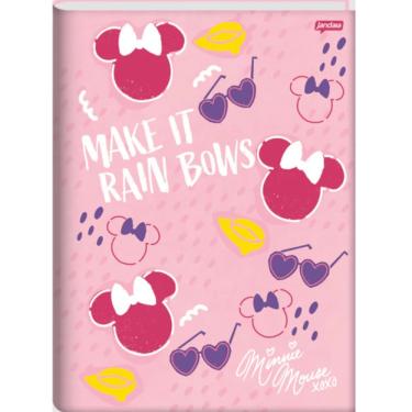 Imagem de Caderno Brochura Capa Dura Universitário Minnie Arts 80 Folhas Jandaia Estampa 3