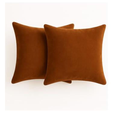 Imagem de Kit 2 Capa Almofada Veludo 45x45 Cores Diversificadas