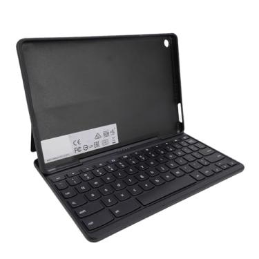 Imagem de Sanpyl Caixa de Tablet Com Teclado para Chromebook 10e Series US Qwerty Layout, Bateria de 250mAh, Resposta Rápida, Teclado de Tablet Externo Portátil