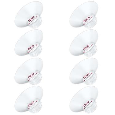 Imagem de Inserção de flange IVARONAL 8 unidades 15/17/19/21 mm* 2 unidades Momcozy M9/M6/M5