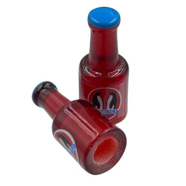 Imagem de Tampa Válvula Cerveja Bike Carro Moto Bico Pneu Par Antartica