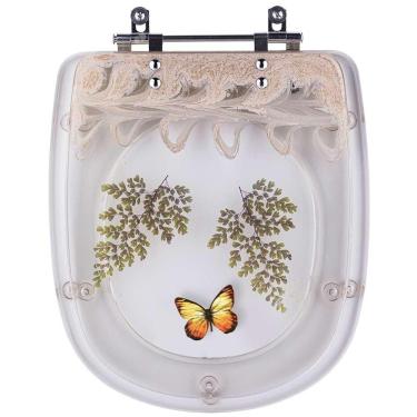 Imagem de Tampa de Vaso Sanitário Sabatini Decorado Palha Para Icasa