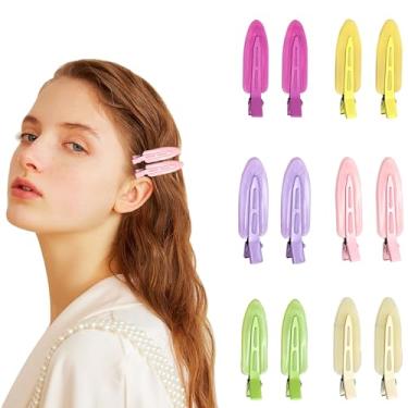 Imagem de 12 Peças Presilha de Cabelo,Presilha de Cabelo Feminina，Grampos De Cabelo Femininos Antiderrapantes, Lindos Acessórios De Cabelo (Folha de gelatina)