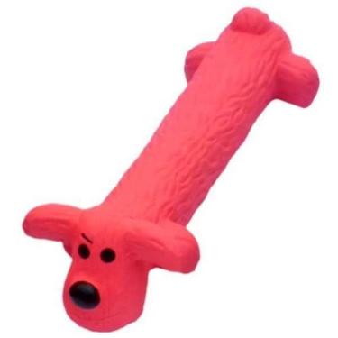 Imagem de Brinquedo Jambo Cão Stick Para Cães Vermelho - Grande - Jambo Pet