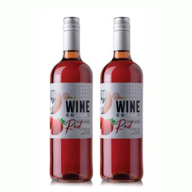 Imagem de Kit 2 Vinho Canção Wine Cooler Red Morango 750ml - Serra Gaúcha
