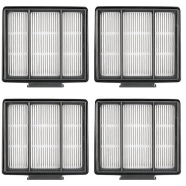 Imagem de Pacote com 4 filtros HEPA pré-motor premium para Shark ION Robot RV700_N RV720_N RV850 RV851WV RV850BRN/WV peça de aspirador # RVFFK950, também serve para Shark IQ Robot R101AE RV1001AE UR1005AE