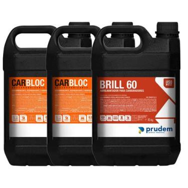 Imagem de Carbloc Descarbonizante + Brill 60 Restaurador Carburadores - Prudem Q