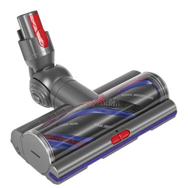 Imagem de Cabeça de escova de alto torque compatível com V11 V15 V10 V8 V7 Gen5, escova antiembaraço, sucção ajustável, ideal para limpeza de tapetes e pisos duros